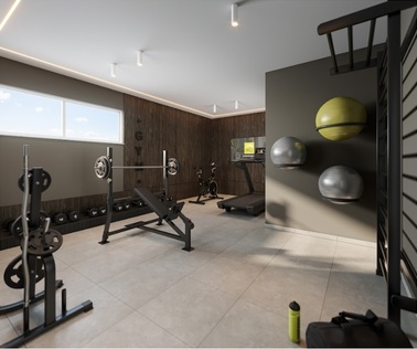 Academia completa com musculação – Portal Torres de Áries